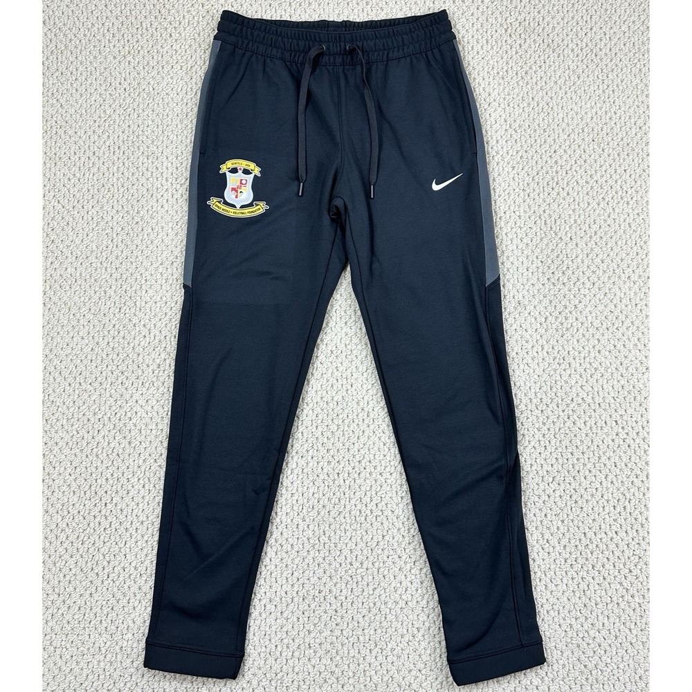 Nike Showtime Pants Womens M Black Therma Fit Sweat Wicking Warmup Volleyball